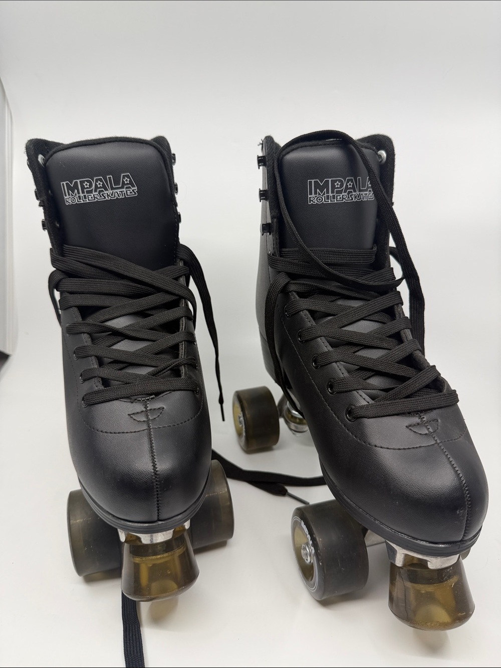 Impala quad roller skates- size 9 (included: teal glitter stops)